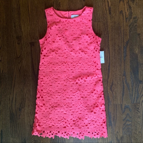 NWT Jessica Simpson Crocheted Lace Dress - Picture 5 of 8